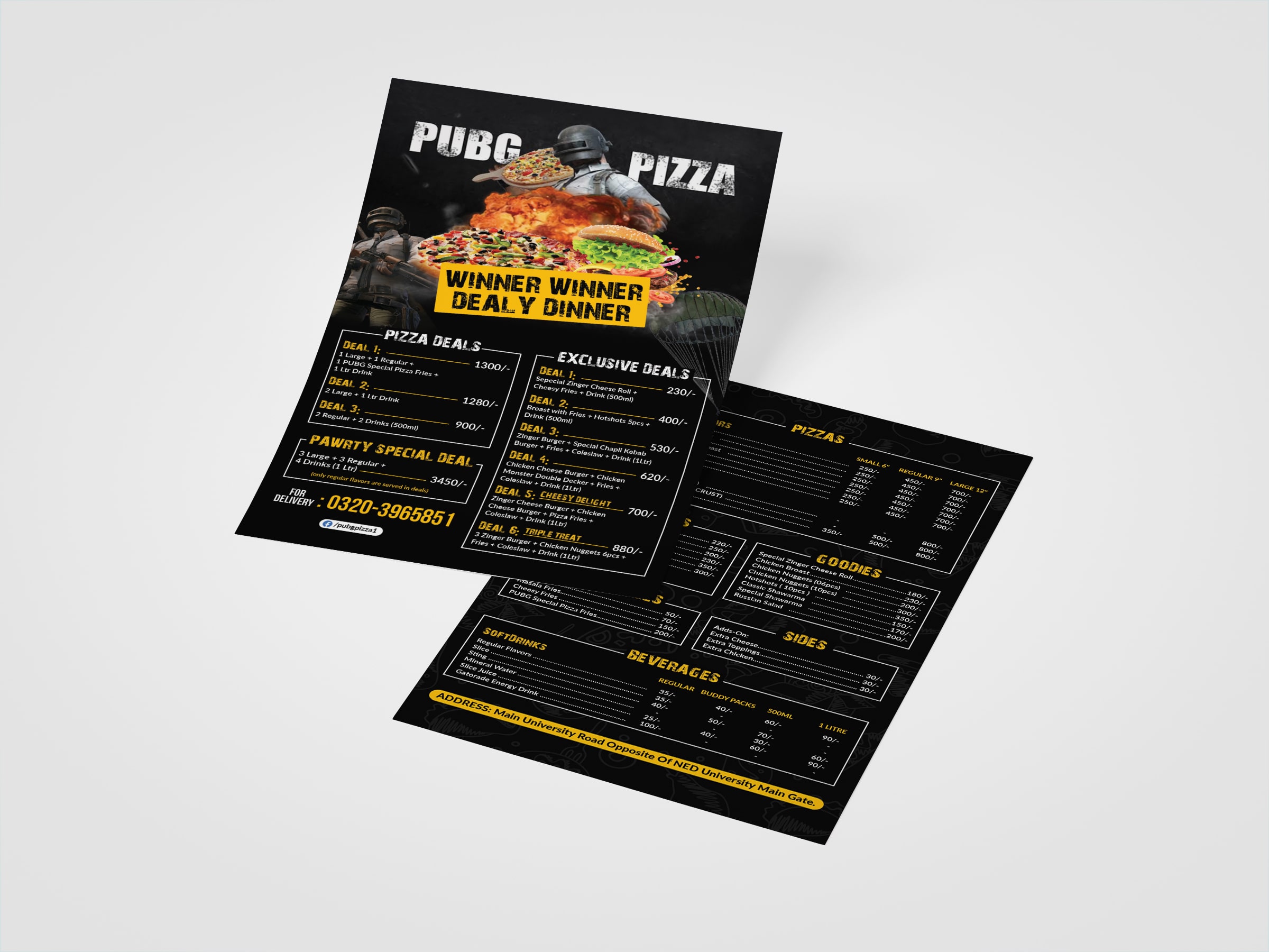 Flyer and Catalog Design Sample for Business Marketing in Islamabad